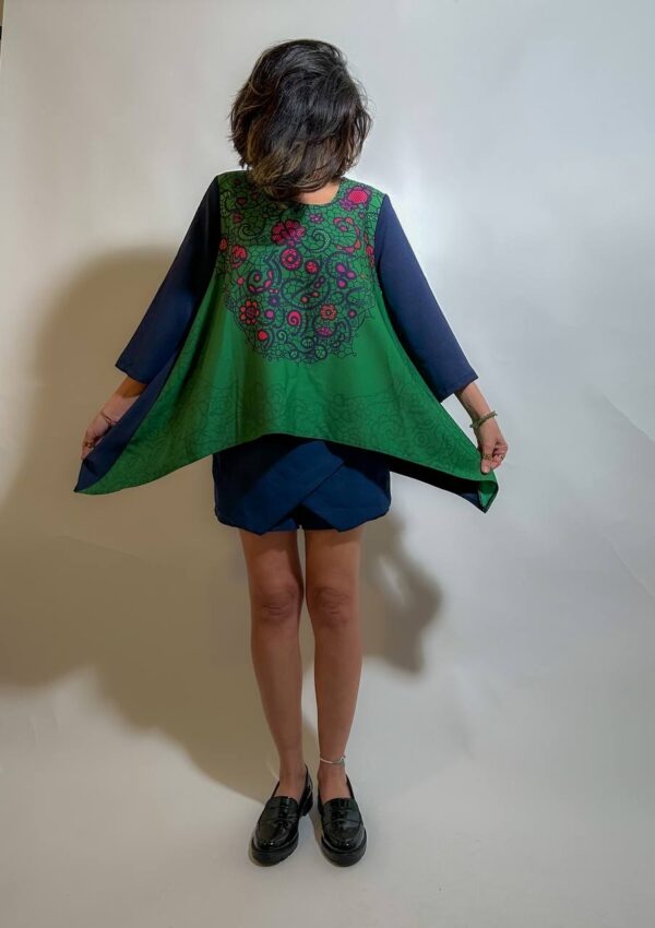 Green flower set